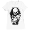 skate until the end Ladies Fitted T-Shirt