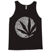 cannabis fingerprinting (white) Tank Top