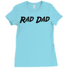 rad dad Ladies Fitted T-Shirt