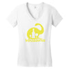 winosaurus Women's V-Neck T-Shirt