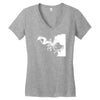 antontw chinese dragon Women's V-Neck T-Shirt