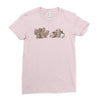 waking dead Ladies Fitted T-Shirt