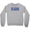 blue grass t shirt country music shirt cool tshirt harmonica banjo shi Crewneck Sweatshirt