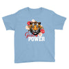 Girl Power White Write Youth Tee