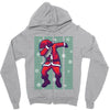 santa claus dabbing Zipper Hoodie