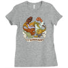 i heart dinosaur Ladies Fitted T-Shirt