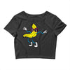 banana wobbler Crop Top