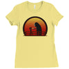 chihiro on sunset Ladies Fitted T-Shirt