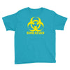biohazard emo gamer cool rock music Youth Tee