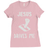 jesus drives me Ladies Fitted T-Shirt