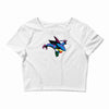 san jose street sharks Crop Top