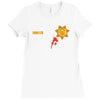 sheriff grimes Ladies Fitted T-Shirt