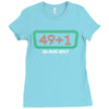 Conor Mcgregor 49+1 Ladies Fitted T-Shirt