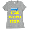 i am with her Ladies Fitted T-Shirt