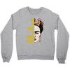 ask me about my feminist agenda frida kahlo Crewneck Sweatshirt