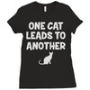 pet lover girls im one leads to another Ladies Fitted T-Shirt
