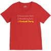 cooktail party V-Neck Tee
