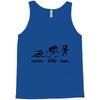 swim bike and run Tank Top