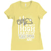 The Sky is not high as My Dreams are Ladies Fitted T-Shirt