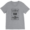 The Legendary Dad World Champion Father V-Neck Tee
