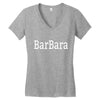 barbara Women's V-Neck T-Shirt