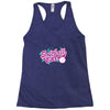 softball diva neon Racerback Tank