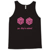all natural 20 breasts dice Tank Top