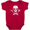 rock skull Baby Bodysuit