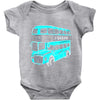 london double decker bus Baby Onesie