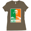 notorious conor mcgregor Ladies Fitted T-Shirt