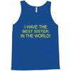 best sister crazy scary Tank Top