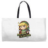 dear world, i&rsquo;m not zelda Weekender Totes