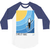 stand up paddle 3/4 Sleeve Shirt