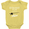 retirement plan Baby Bodysuit