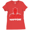 sith happens Ladies Fitted T-Shirt