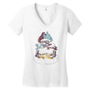 wizards duel Women's V-Neck T-Shirt