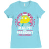 ralph for prez Ladies Fitted T-Shirt