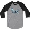sea emperor transparent buffalo 3/4 Sleeve Shirt