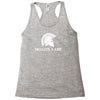 molon labe spartan rifle Racerback Tank