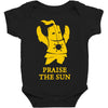 the dark sun Baby Bodysuit