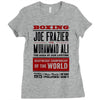 thrilla in manilla Ladies Fitted T-Shirt