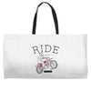 ride and fly high Weekender Totes