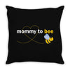 Mommy to Bee Baby Boy Throw Pillow