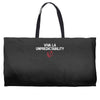 viva la unpredictability Weekender Totes