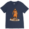 primitive man V-Neck Tee
