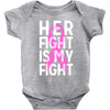her fight is my fight Baby Bodysuit