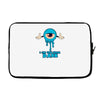 monster eye blue Laptop sleeve