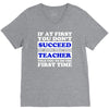 teach success tee V-Neck Tee