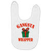 gangsta wrapper Baby Bibs