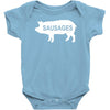 pig sausages funny Baby Onesie
